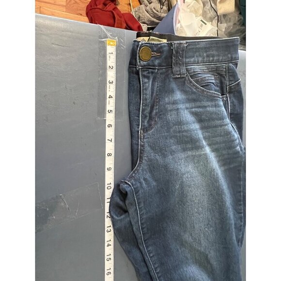 Democracy Women's Size 10 "Ab" Technology Jeans Denim Mid-Rise Slim Fit 5-Pocket - Picture 7 of 11